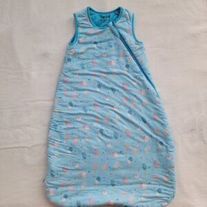 Free Birdees Ice Cream Viscose Bamboo Sleepsack Wearable Blanket Blue 0-6 Months